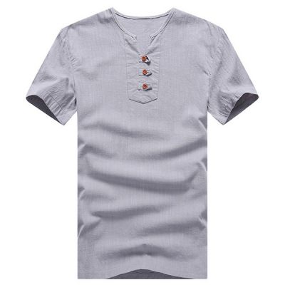 Henley Half Sleeve Shirt